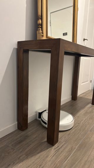 Mesa consola de madera