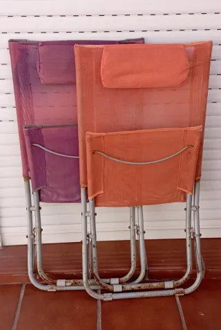 2 Hamacas Plegables Playa