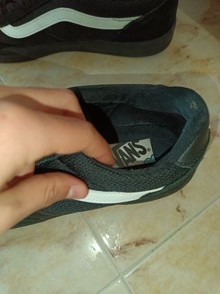 Zapatillas Vans Negras