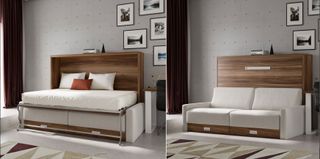 CAMA ABATIBLE CON SOFA NOVA105.