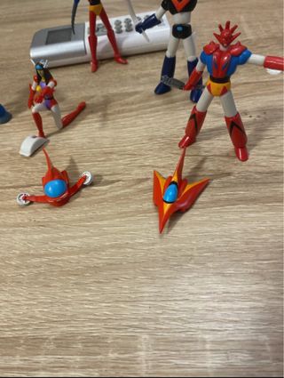 Set Super Robot Bandai Gashapon Anni '90