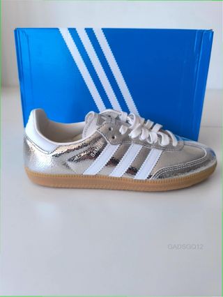 Adidas Samba OG Plata Talla 39