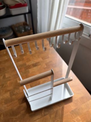 Organizador Joyas Blanco Madera