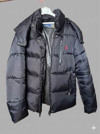 Abrigo Invierno Primavera Polo Ralph Lauren Negro