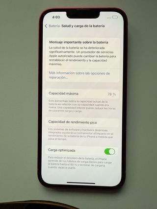 iPhone 13 256GB Rojo