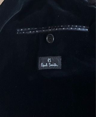 Americana Terciopelo Negra Paul Smith Talla L