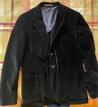 Americana Terciopelo Negra Paul Smith Talla L