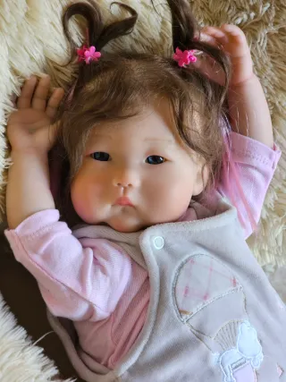 Bebé Reborn Asiática 50cm