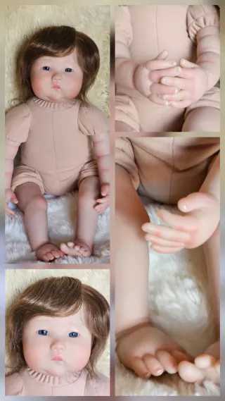 Bebé Reborn Asiática 50cm