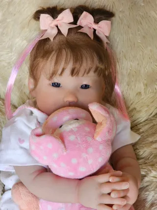 Bebé Reborn Asiática 50cm