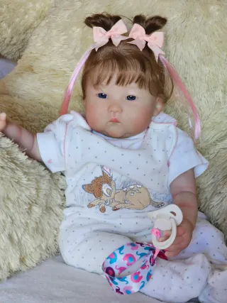 Bebé Reborn Asiática 50cm
