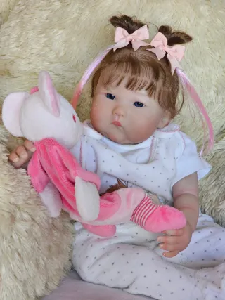 Bebé Reborn Asiática 50cm