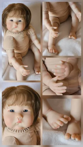 Bebé Reborn Asiática 50cm
