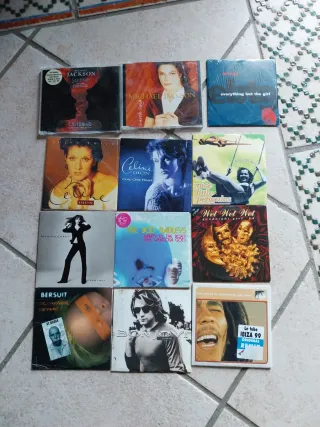 Lote 12 CDs Pop Rock Internacional