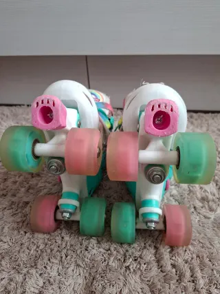 Patines ajustables niña T31-33 unicornio