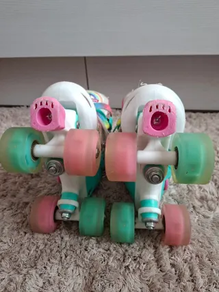 Patines ajustables niña T31-33 unicornio