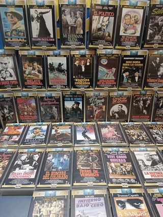 mas de 60 películas en VHS , clasicos, columbia Clasica