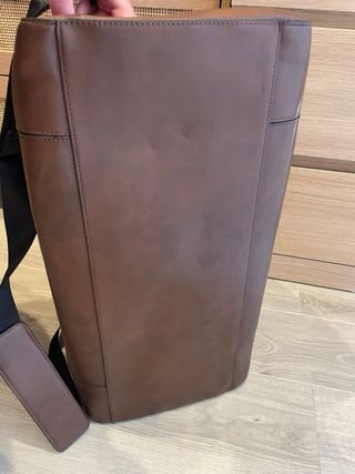 Bolsa de fin de semana de piel