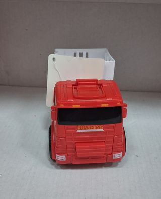 Camión de bomberos de juguete transformable