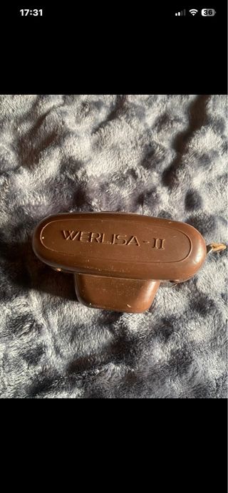 Cámara de fotos antigua de cuero