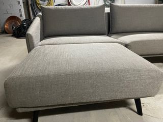 Sofá 2 plazas + butaca + reposapiés