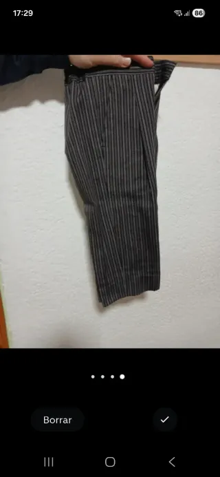 Pantalón fallero rayas