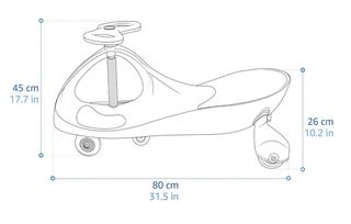 Correpasillos Coaster Car Rosa