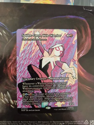 Magic The Gathering Spider-Gwen Web-Warrior