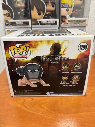 Funko Pop Cart Titan 1290 Attack on Titan