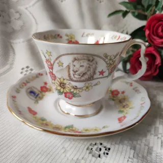 🇬🇧 Set da tè Royal Albert Zodiac Series Lion