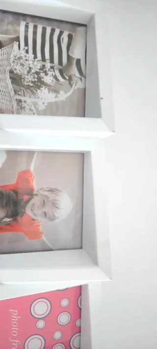 Marco de fotos blanco