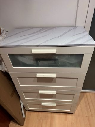 Cómoda Malm Ikea Blanca