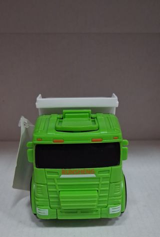 Camión de basura juguete transformable