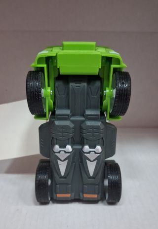 Camión de basura juguete transformable