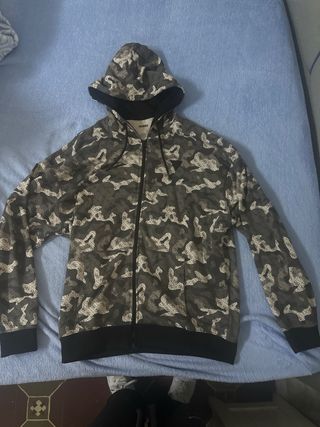 Chándal Guess Camuflaje Negro Gris