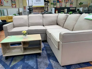 Sofá Modelo Rinconera color beige Med 210*210