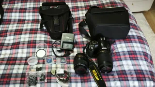 Nikon D3100 + 2 objetivos