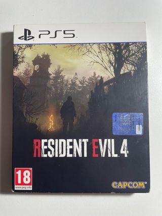 Resident Evil 4 PS5 Steelbook