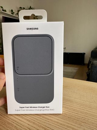 CARGADOR SAMSUNG SUPER FAST WIRELESS DUO