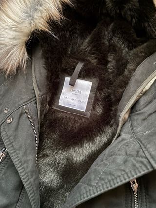 Abrigo parka talla S Bershka y regalo