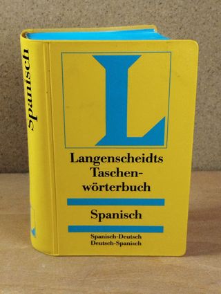 Dicionário Espanhol - Alemão Langenscheidt