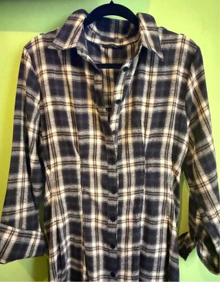 Vestido camisero largo Zara