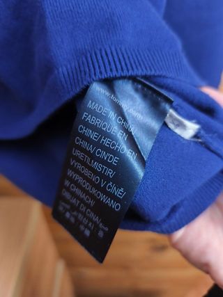 Jersey Tommy Hilfiger Color Azul Talla S.