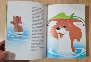 Clásico cuento Disney. "Tod y Toby". GAVIOTA.