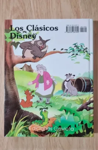 Clásico cuento Disney. "Tod y Toby". GAVIOTA.