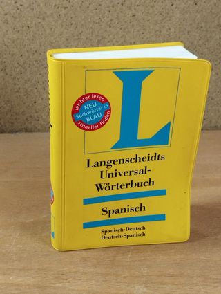 Dicionário Bolso Espanhol - Alemão Langenscheidt