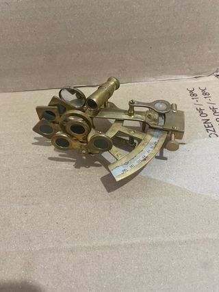 Sextante Octante Náutica Marina Bronce
