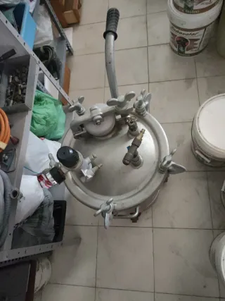 Calderín de presión industrial