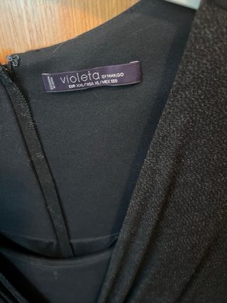 Vestido negro talla única