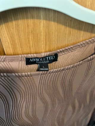 Vestido negro talla única